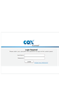 Mobile Screenshot of control.coxhosting.com